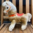 画像3: 1961s Edward Mobley Rubber Squeak Doll "Horse" Sleep Eyes (3)
