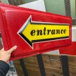 画像11: Vintage McDonald's / Drive-thru Sign "entrance" (11)