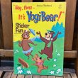 画像1: 1964s Hanna-Barbera's / Sticker Fun "Hey, there- It's Yogi Bear！" (1)