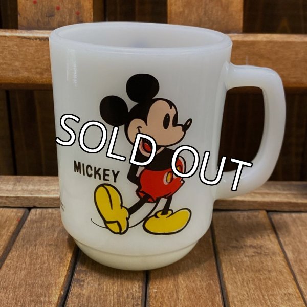 画像1: 1980's Anchor Hocking / Disney 9oz Mug "Mickey Mouse" (1)