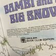 画像3: 1983s Disney / Picture Book "BAMBI and the Big Snow" (3)