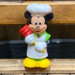 画像1: Vintage Arco / Disney Mickey Mouse Mini Figure "Cook" (1)
