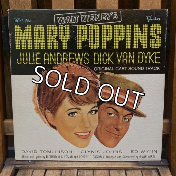画像1: 1964s Walt Disney's Record "Mary Poppins" / LP (1)