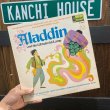画像14: 1970s Disney "Aladdin" Record and Story Book / LP (14)