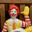 画像2: 1981s McDonald's / Wall Clock "Ronald McDonald" (2)
