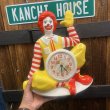 画像13: 1981s McDonald's / Wall Clock "Ronald McDonald" (13)
