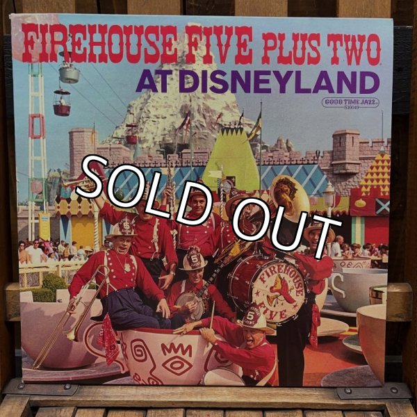 画像1: 1962s "FIREHOUSE FIVE PLUS TWO AT DISNEYLAND" Record / LP (1)