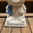画像6: 1970s Message Doll "World's Best Father" (B) (6)