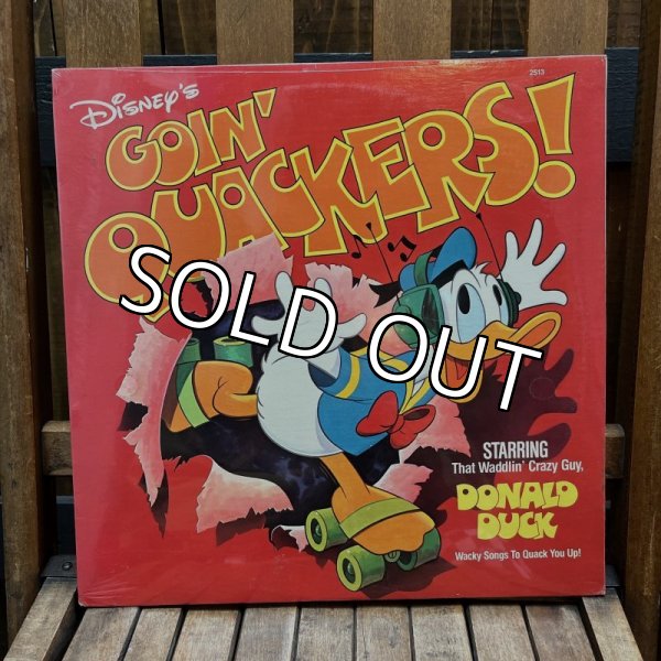 画像1: 1980's Disney's / Donald Duck "Goin' Quackers!" Record / LP (1)