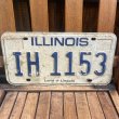 画像1: Vintage License plate "Illinois" (1)