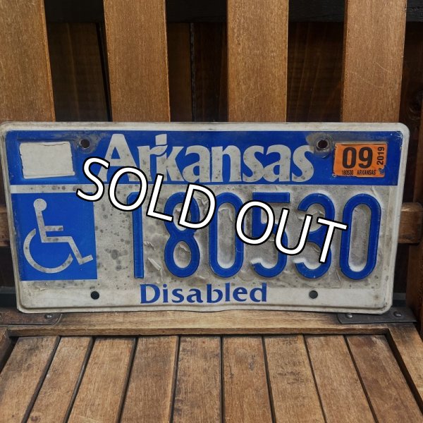 画像1: 2000's License plate "Arkansas" (1)