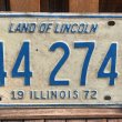 画像3: 1972s License plate "Illinois" (3)