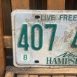 画像2: 2000's License plate "New Hampshire" (2)