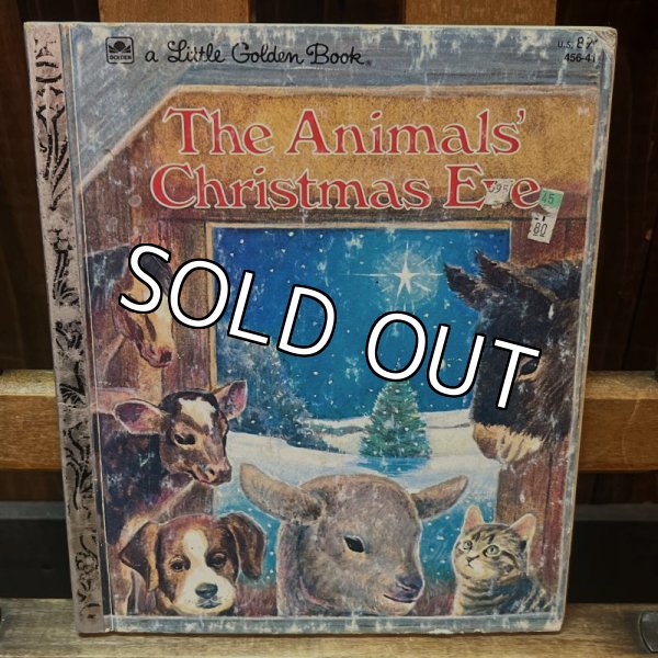 画像1: 1977s a Little Golden Book "The Animals' Christmas Eve" (1)