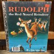 画像1: 1980s a Little Golden Book "RUDOLPH The Red-nosed Reindeer" (1)