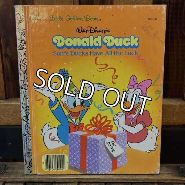 画像1: 80s a Little Golden Book "Donald Duck" (1)