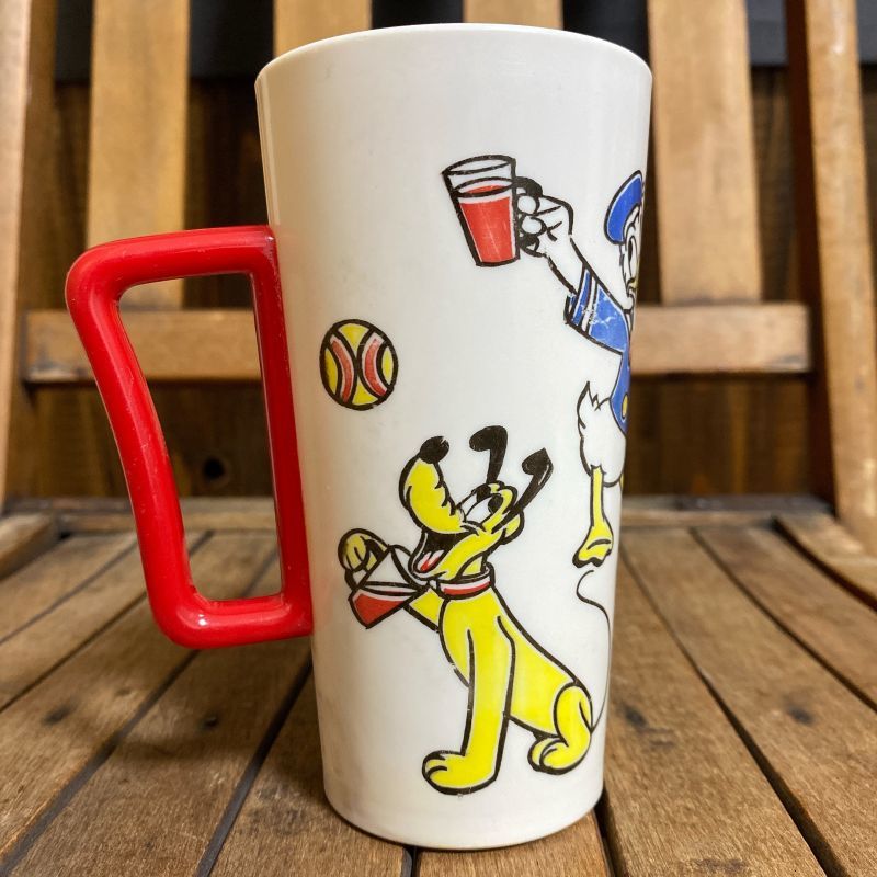 60s Disney Plastic Mug Cup KANCHI HOUSE