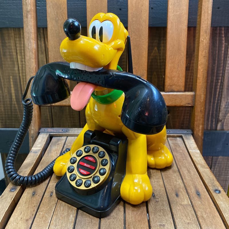 Vintage Disney Pluto Telephone - KANCHI HOUSE